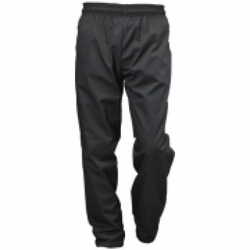 Black Baggie Chef Trousers