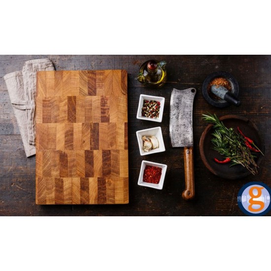 Acacia End Grain Chopping Board